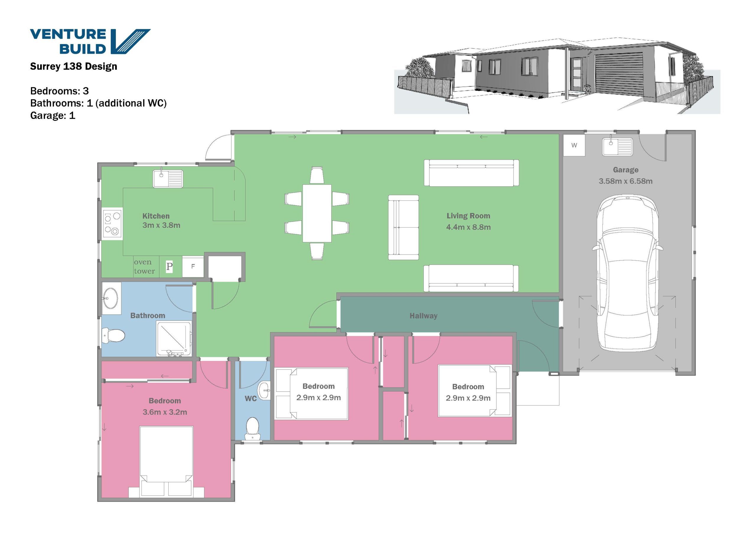 Surrey 138 Venture Build Whanganui